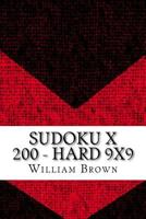 Sudoku X 200 - Hard 9x9 1985743167 Book Cover