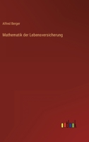Mathematik Der Lebensversicherung 3846023183 Book Cover