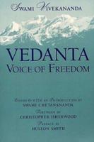 Vedanta: Voice of Freedom 0916356639 Book Cover