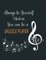 Ukulele Tab Notebook: A Tablature Book of Blank Music Sheets - Ukulele Gift for Beginners and Experienced Player - Motivating Quote Black 1698893612 Book Cover