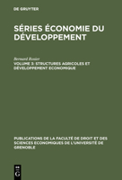 Structures Agricoles Et Developpement Economique 3110994593 Book Cover