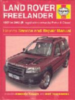 Land Rover Freelander Service and Repair Manual (Haynes Service and Repair Manuals) 1859609295 Book Cover