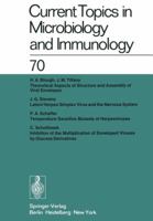 Current Topics in Microbiology and Immunology / Ergebnisse der Mikrobiologie und Immunitätsforschung: Volume 70 3642661033 Book Cover