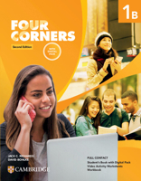 Four Corners Level 1B Full Contact with Digital Pack 1009286161 Book Cover
