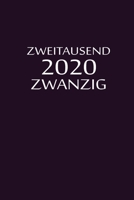 zweitausend zwanzig 2020: Planer 2020 A5 Flieder (German Edition) 1679539728 Book Cover