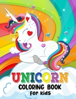 Unicorn Coloring Book for Kids: Easter Unicorn Coloring Books for Kids Girls Ages 3, 4-8 Year Olds, Birthday Gifts Party Favors Rainbows Christmas ... With Cute Illustrations (8.5 x 11) Size B08Z2GX79G Book Cover