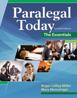 Paralegal Today: The Essentials 1305508742 Book Cover
