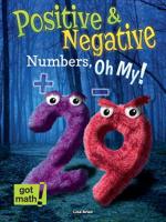 Positive and Negative Numbers, Oh My!: Number Lines 1627177191 Book Cover