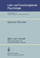 Blei in Der Umwelt: Okopsychologische Und Psychotoxikologische Aspekte 354015860X Book Cover