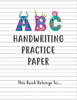 Kindergarten writing paper with lines Writing Paper for kids: handwriting practice books for kids, practice writing letters for kids, handwriting without tears preschool. 1661484026 Book Cover