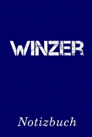 Winzer Notizbuch: Notizbuch mit 110 linierten Seiten Format 6x9 DIN A5 Soft cover matt 1691265055 Book Cover