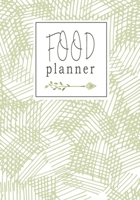 Food Planner: Simplify Meal Times by Keeping Track of Menu Ideas, Grocery Items and Shopping Lists 52 Weeks of Meal Planning Pages (Pale Green) 1692721798 Book Cover