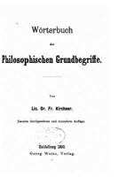 W�rterbuch der philosophischen Grundbegriffe 1530745373 Book Cover