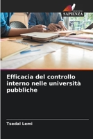 Efficacia del controllo interno nelle università pubbliche 6205781751 Book Cover