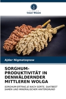 Sorghum-Produktivität in Denwälderndermittleren Wolga 6202950390 Book Cover