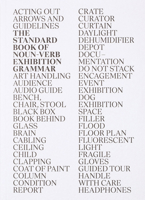 The Standard Book of Noun-Verb Exhibition Grammar 9491677748 Book Cover