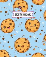 Sketchbook: Chocolate Cookies Sketch Book for Kids Practice Drawing and Doodling Sketching Book for Toddlers & Tweens 1671640098 Book Cover