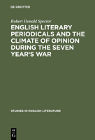 English literary periodicals and the climate of opinion during the Seven Years' War 3111295087 Book Cover