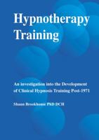 Hypnotherapy Training 1899836179 Book Cover