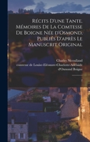 Récits d'une tante. Mémoires de la comtesse de Boigne née d'Osmond, publiés d'après le manuscrit original: 2 1019251336 Book Cover