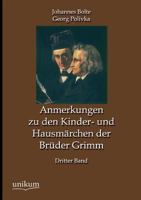 Anmerkungen Zu Den Kinder- Und Hausmarchen Der Bruder Grimm 395700246X Book Cover