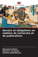 Devoirs et obligations en matière de recherche et de publications (French Edition) 6208334624 Book Cover