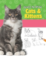 Learn to Draw Cats & Kittens B08JF5HXWV Book Cover