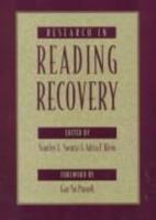 Research in Reading Recovery 0435072390 Book Cover