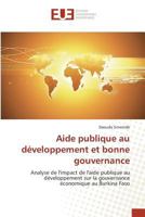 Aide Publique Au Développement Et Bonne Gouvernance 3841783899 Book Cover