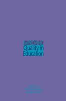 Improving Quality in Education 0750709405 Book Cover