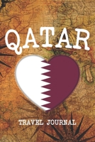 Qatar: 6x9 Travel planner I Road trip planner I Dot grid journal I Travel notebook I Travel diary I Pocket journal I Gift for Backpacker 1673744893 Book Cover