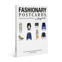 Fashionary Postcards: Illustrated By Vita Wang 9881263670 Book Cover