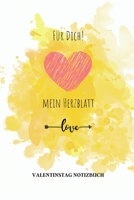 F�r Dich! Mein Herzblatt: A5 Notizbuch BLANKO LIEBLINGSMENSCH GESCHENKE P�RCHEN FREUNDIN FREUNDSCHAFT FREUNDINNENBUCH VALENTINSTAG GESCHENKIDEE P�RCHENBUCH 1661324118 Book Cover