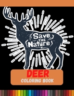 Deer Coloring Book & Save The Nature: Dover Little Activity Books Stickers B08R86WC5T Book Cover