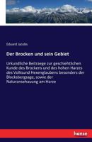 Der Brocken und sein Gebiet 3742859463 Book Cover