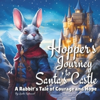 Hopper's Journey to Santa's Castle: A Rabbit's Tale of Courage and Hope (Kid's Fantasy Story) B0CM8FP8RJ Book Cover