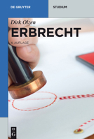 Erbrecht 3110302713 Book Cover