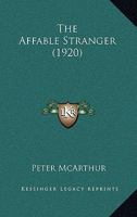 The Affable Stranger 9370427007 Book Cover