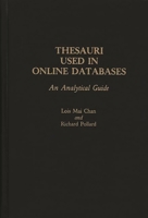 Thesauri Used in Online Databases: An Analytical Guide 0313257884 Book Cover