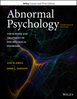 Abnormal Psychology 047118120X Book Cover