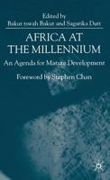 Africa at the Millenium: An Agenda for Mature Development 0312235194 Book Cover