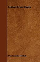 Letters From Spain 1444680056 Book Cover