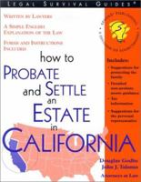 How to Probate and Settle an Estate in California 1572481455 Book Cover