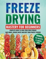 Freeze Drying Mastery For Beginners: Complete Guide to Long-Term Food Storage, Save Money, Reduce Waste and Keep Your Pantry Stocked 173891965X Book Cover