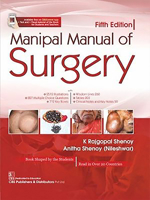 Manipal Manual of Surgery 9389261791 Book Cover