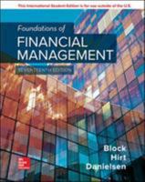 Foundations of Financial Management 17th edition 1260290816 Book Cover