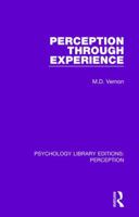 Perception Through Experience 1138203572 Book Cover