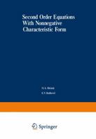 Second-Order Equations with Nonnegative Characteristic Form 1468489674 Book Cover
