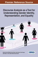 Discourse Analysis as a Tool for Understanding Gender Identity, Representation, and Equality 1522502254 Book Cover