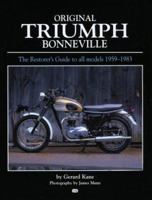 Original Triumph Bonneville (Originality Guide,) 0760307768 Book Cover